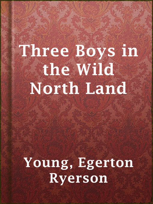 Title details for Three Boys in the Wild North Land by Egerton Ryerson Young - Available